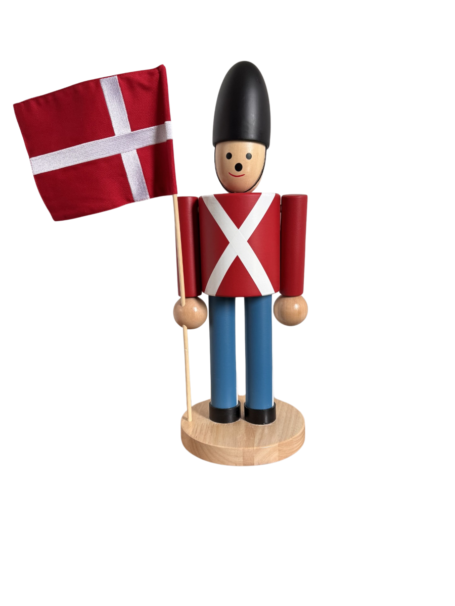 Curio Copenhagen Garde med flag 16 cm.