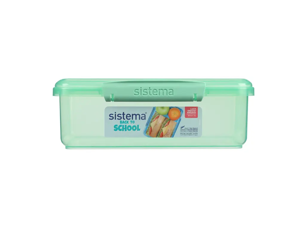 Sistema Lunch Madkasse 2L grøn