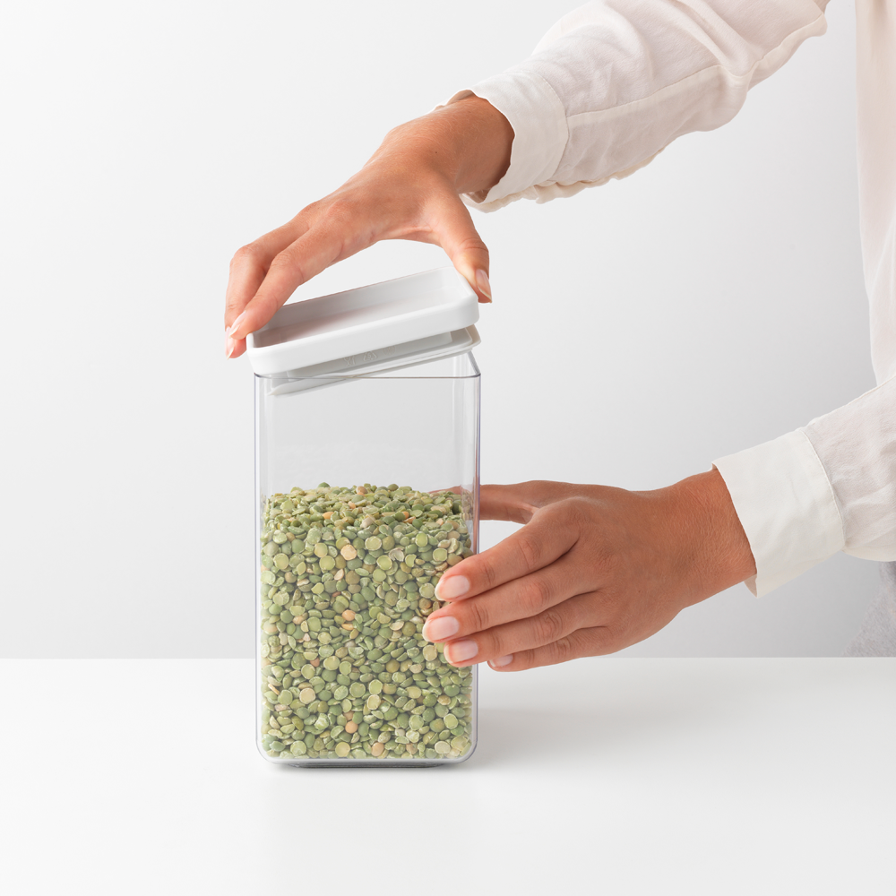 Brabantia Tasty+ Opbevaringsboks 1,6 L lysegrå