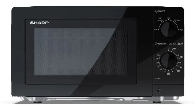 Sharp Mikrobølgeovn YC-MS181 18L 700W sort