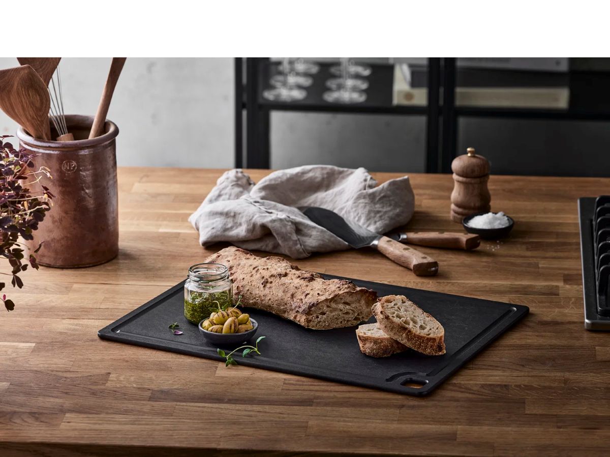 Pillivuyt Gourmet Ellé Skærebræt 44x32,5x0,6 cm sort