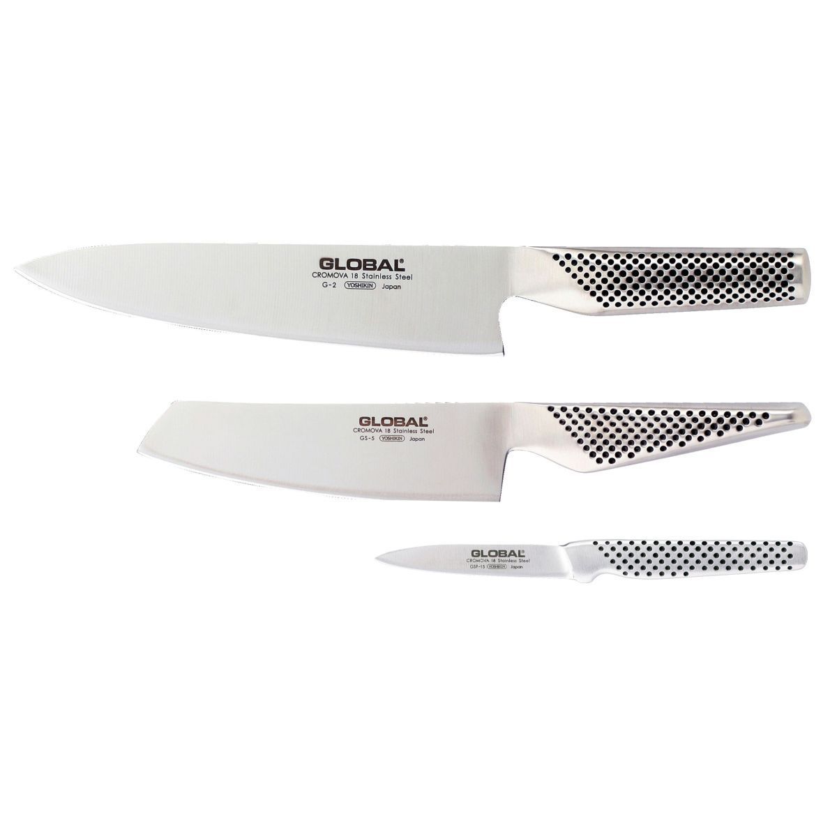 Global knivsæt: G-2, GS-5, GSF-15