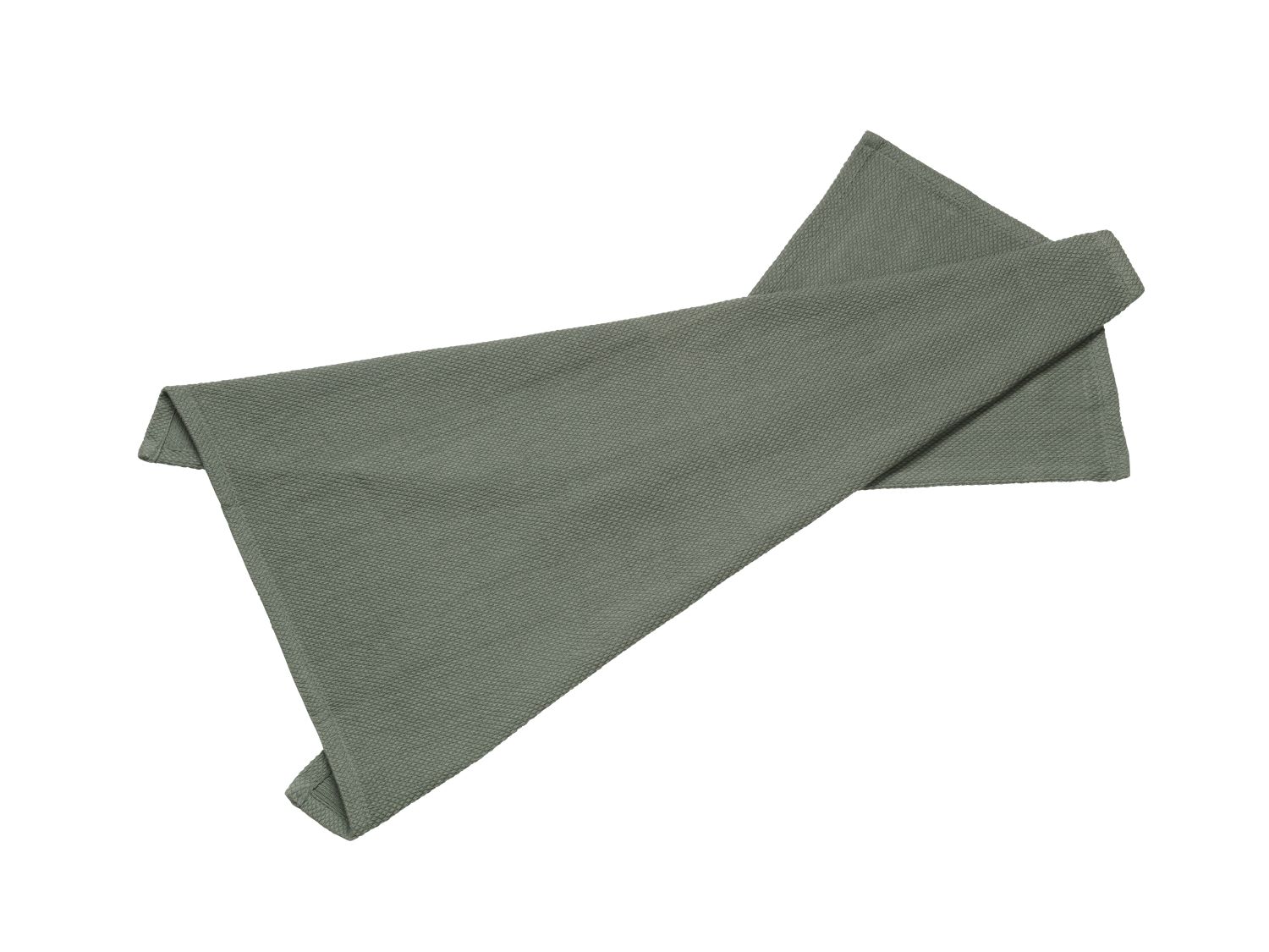 Bastian Diamond viskestykke 50x70 cm olivengrøn