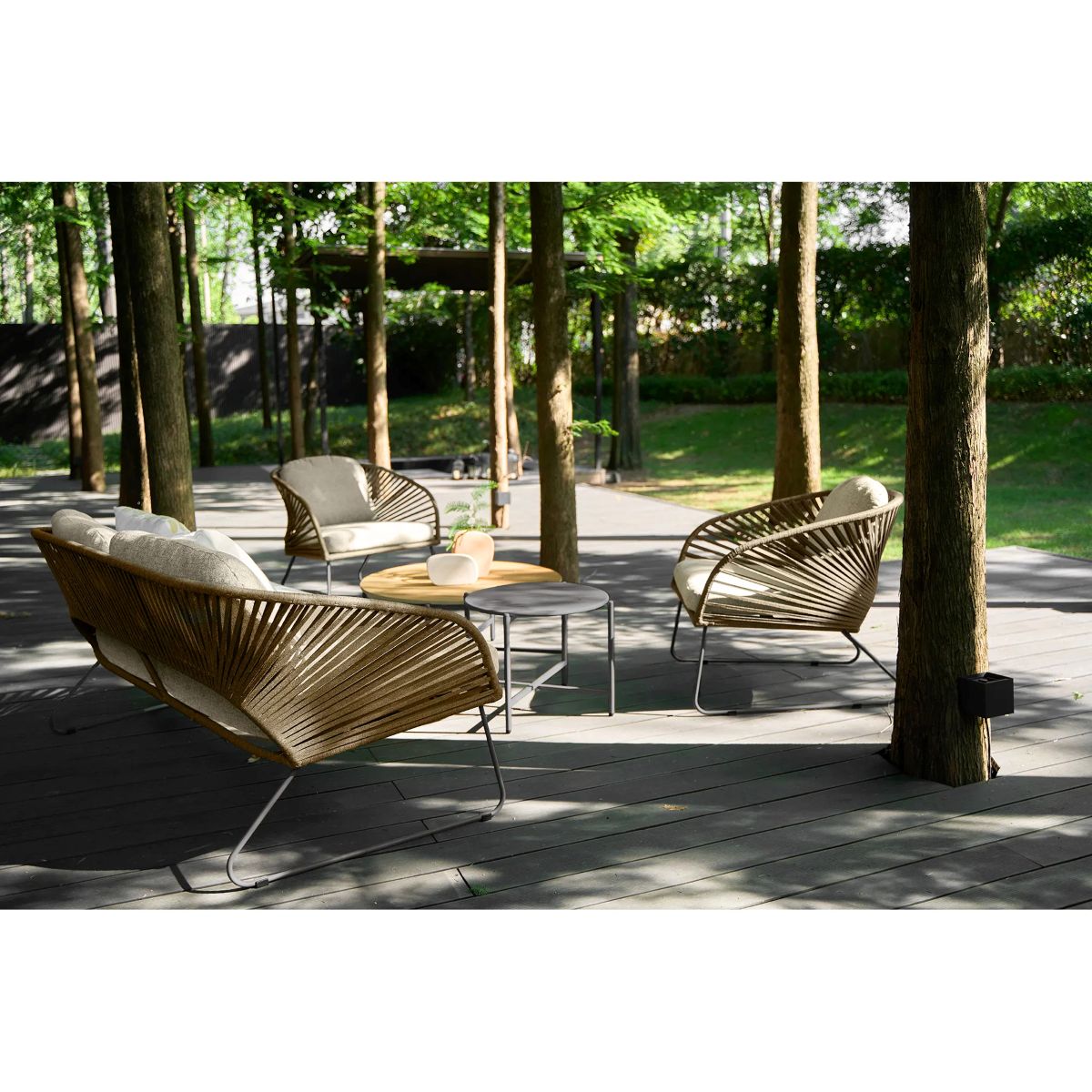 Novella Loungesæt inkl hynder sand/beige