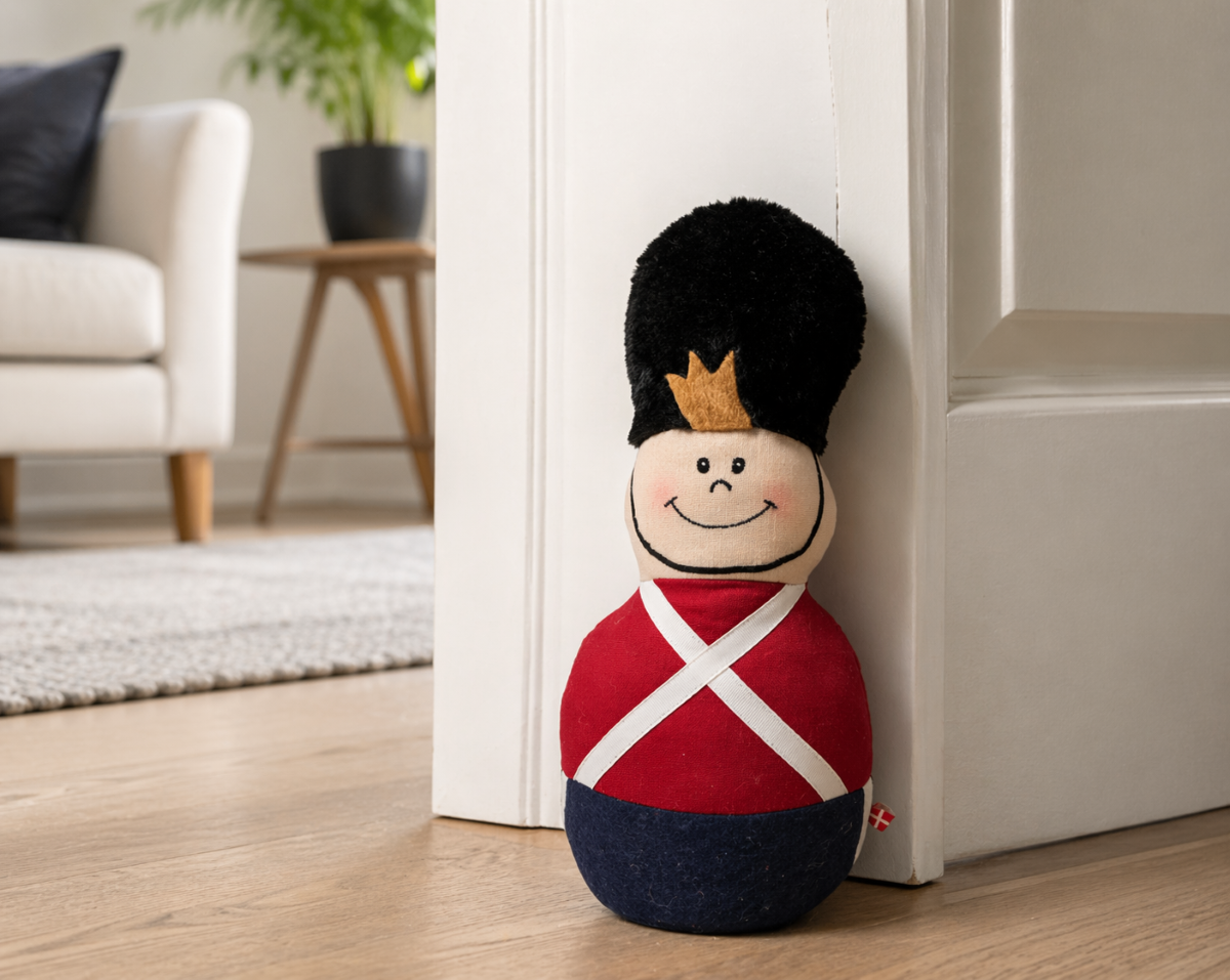 Dørstopper Soldat H 34/Ø 12 cm.