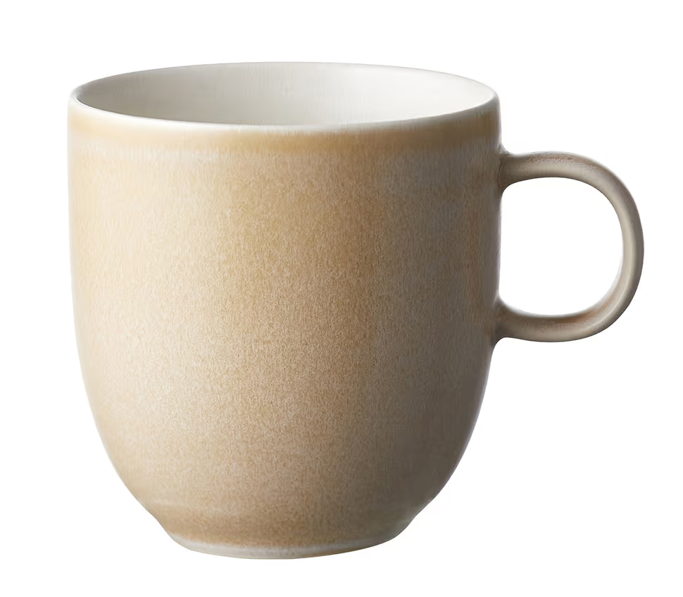 Studio Round North Krus 33 cl. matte sand/matte white