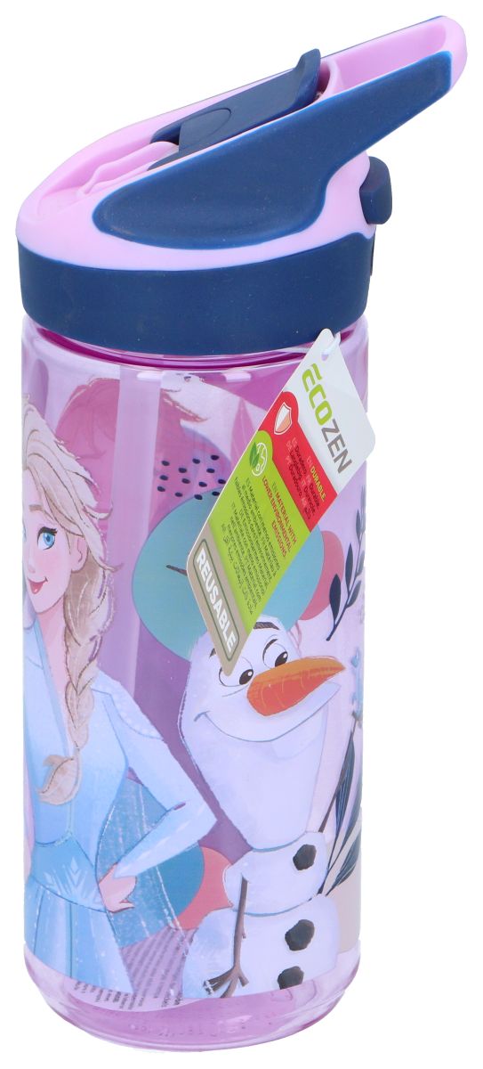 Disney Frozen drikkeflaske 620 ml med sugerør