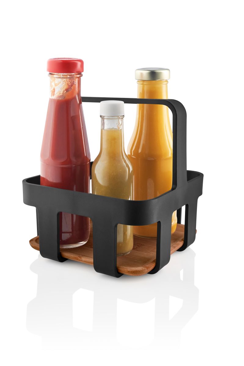 Nordic kitchen table caddy i bambus 