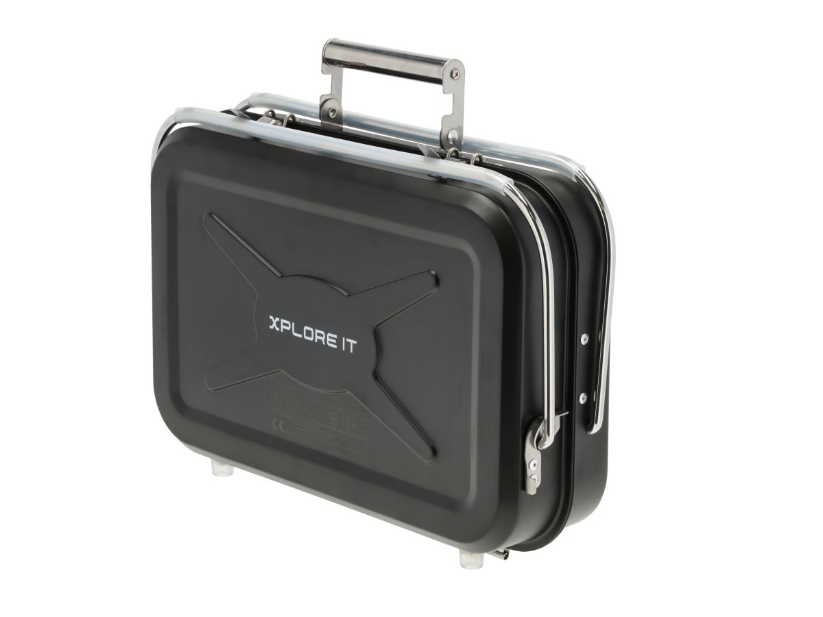 Xplore It Gasgrill 40x31,5x32 cm. sort