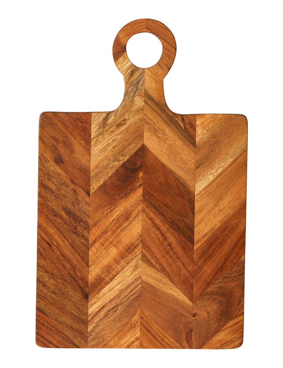 Skærebræt Håndtag Sildeben 50x25 cm olieret