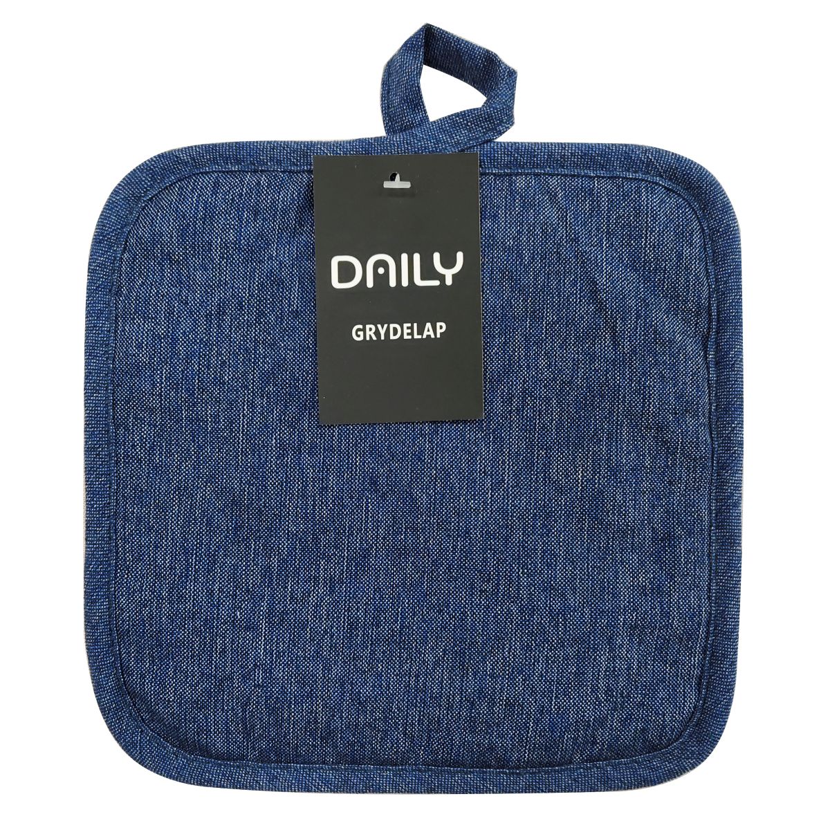 Daily Grydelap 19x19 cm. blå