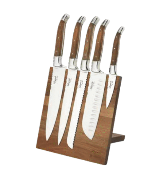 Laguiole by Haws magnetisk knivblok akacietræ