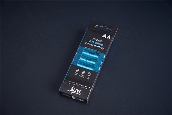 AA alkaline batteri 10 pak