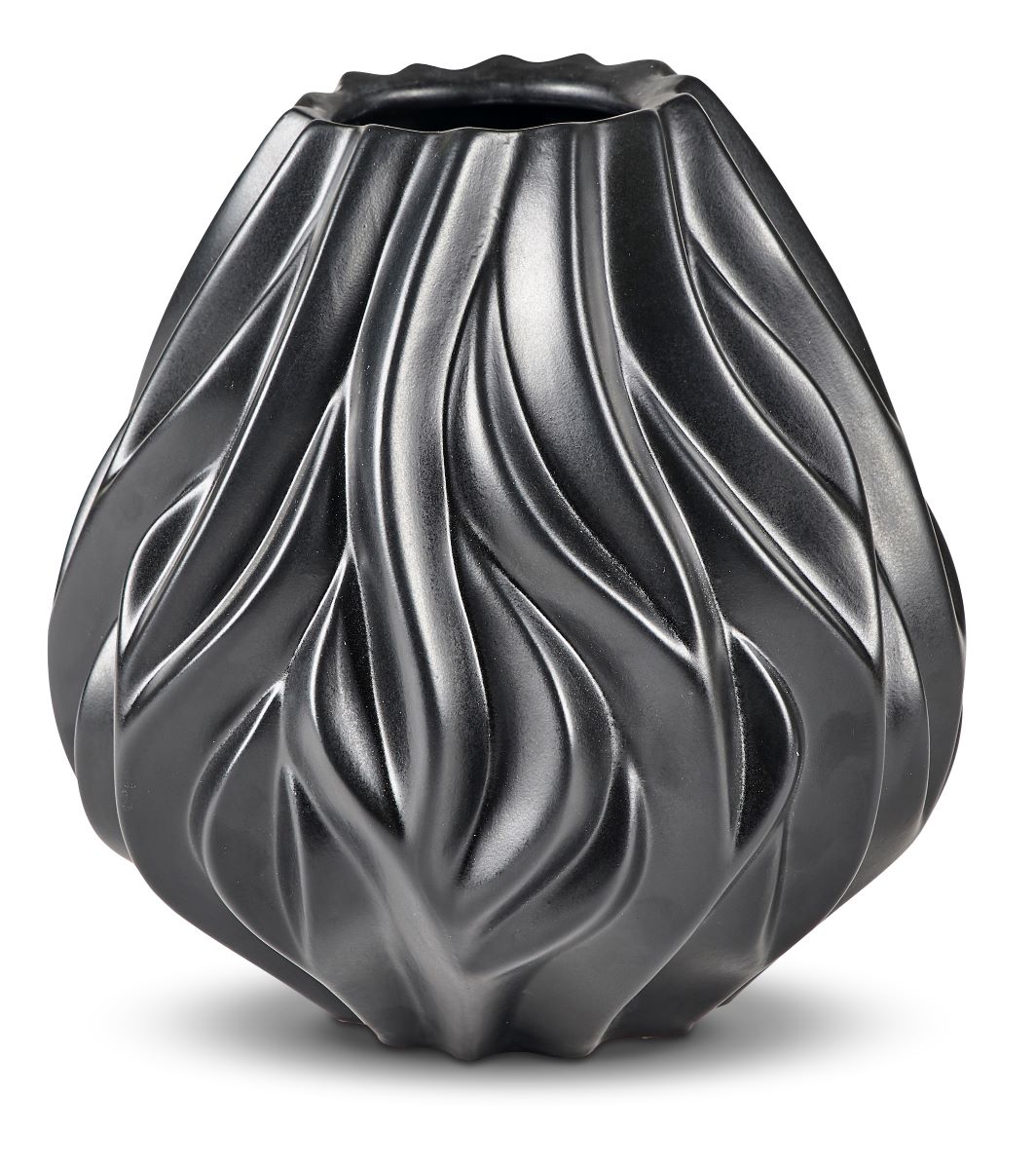 Vase Flame 19 cm Sort Morsø