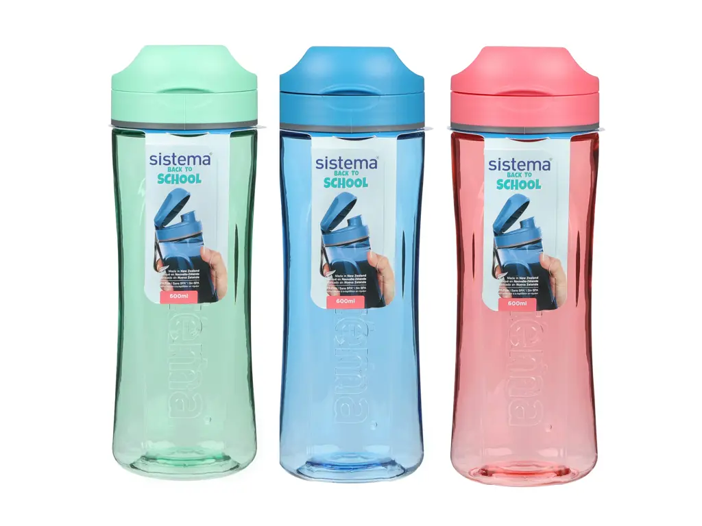 Sistema Tritan Swift Bottle Drikkeflaske 600ml assorteret