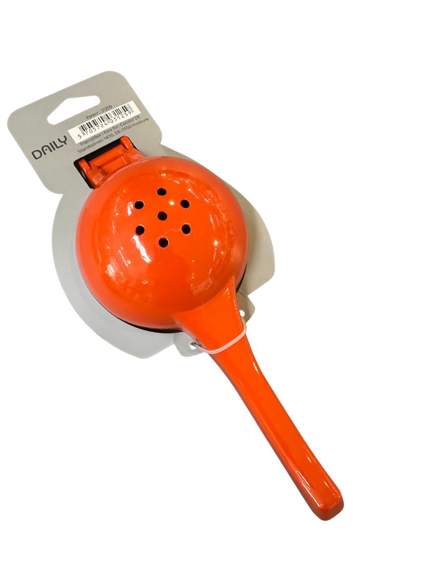 Appelsinpresser aluminium 23,2x9,6x6,5cm orange