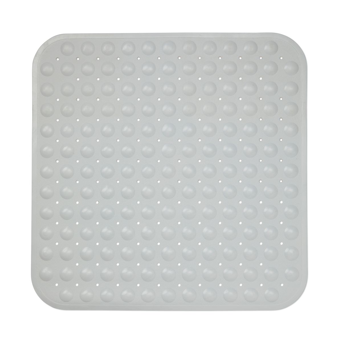 Engholm Skridsikker bademåtte i 100% termoplast 54x54 cm. lys grå