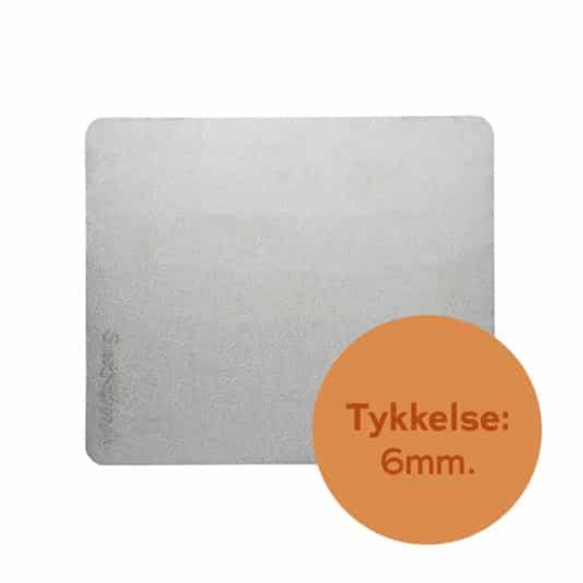 Bagestål 35 X 40 X 0,6 cm.