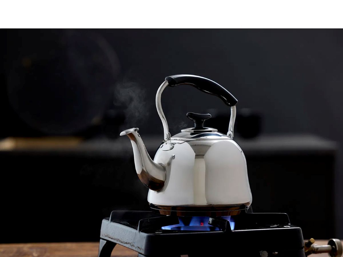 Kedel til komfur 1,5 liter rustfrit stål