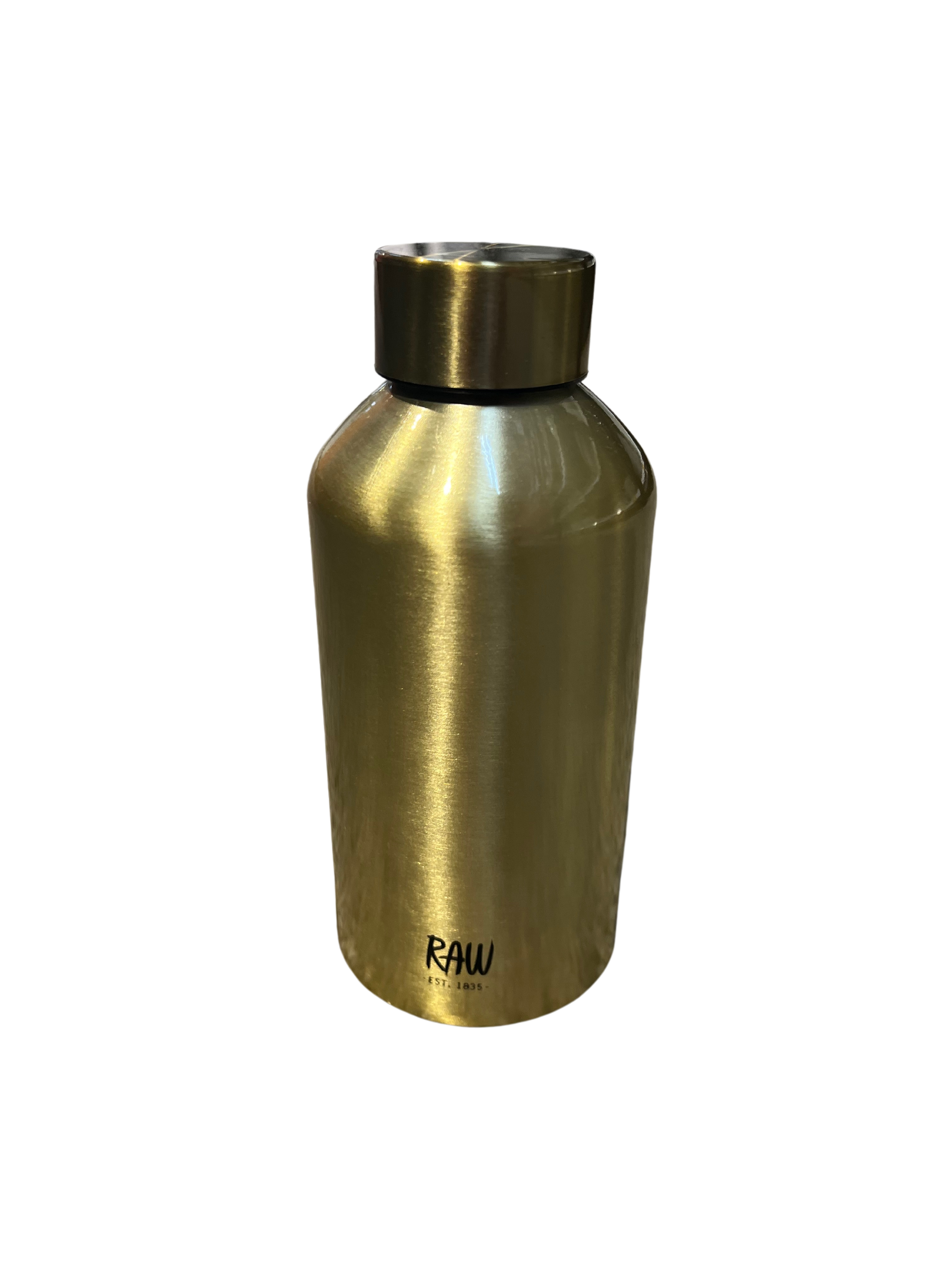 Raw To Go Aluflaske Gold/Champagne 0,5 liter