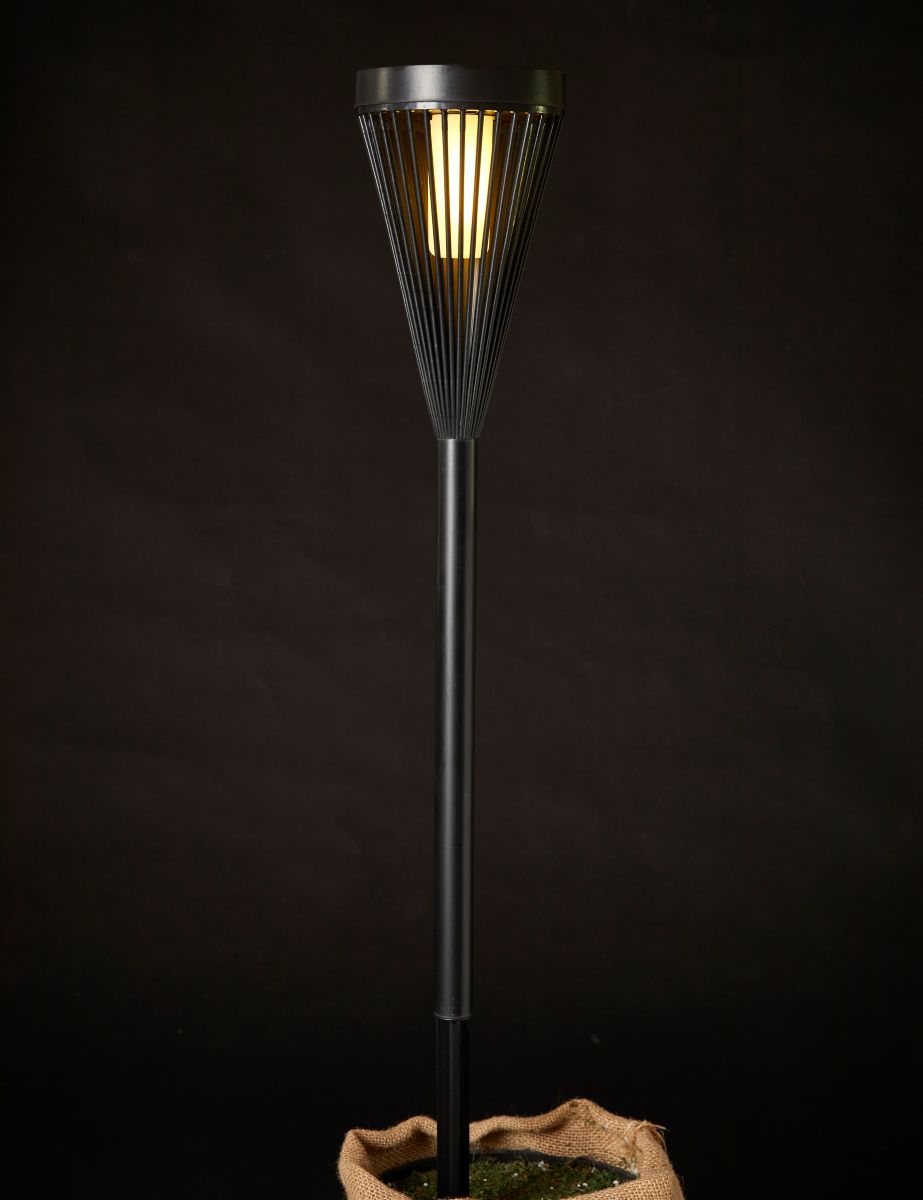 Da'core Solar Fakkel Ø10x46,5 cm 12 LED til bord, jord og væg