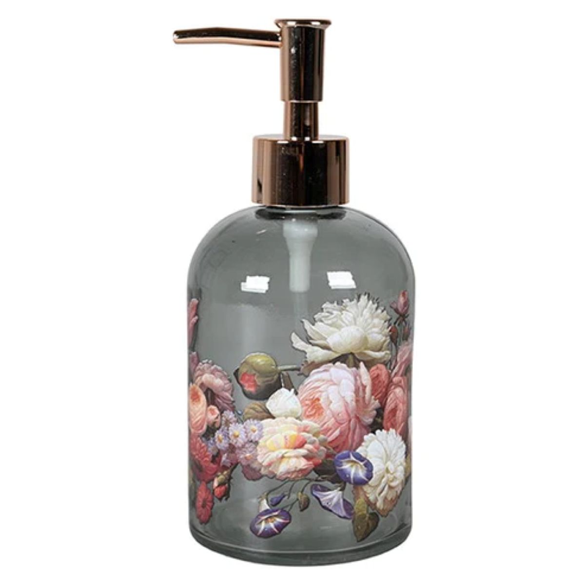 Sæbedispenser med dekoration 450 ml.