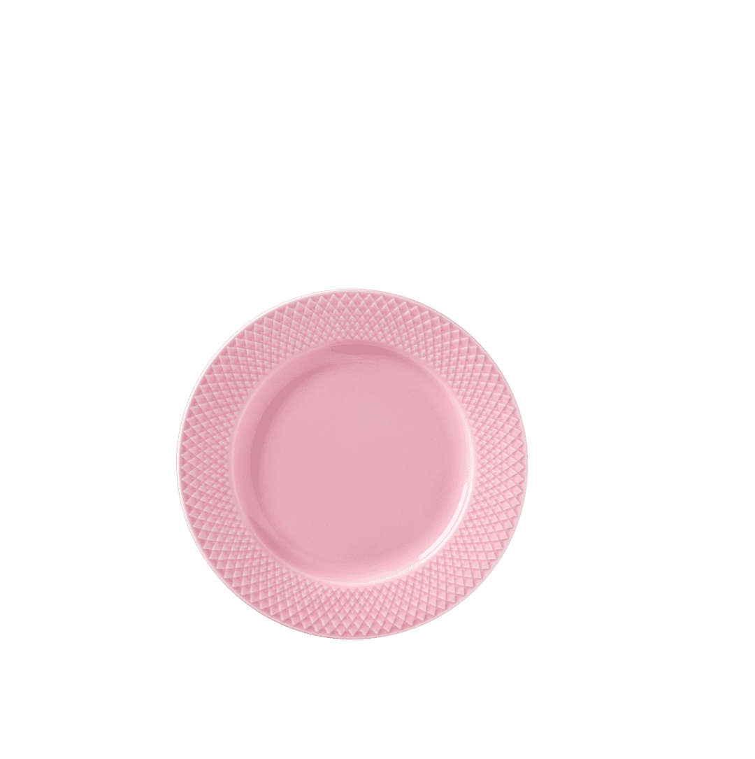 Rhombe Color Ø21 Frokosttallerken Rosa