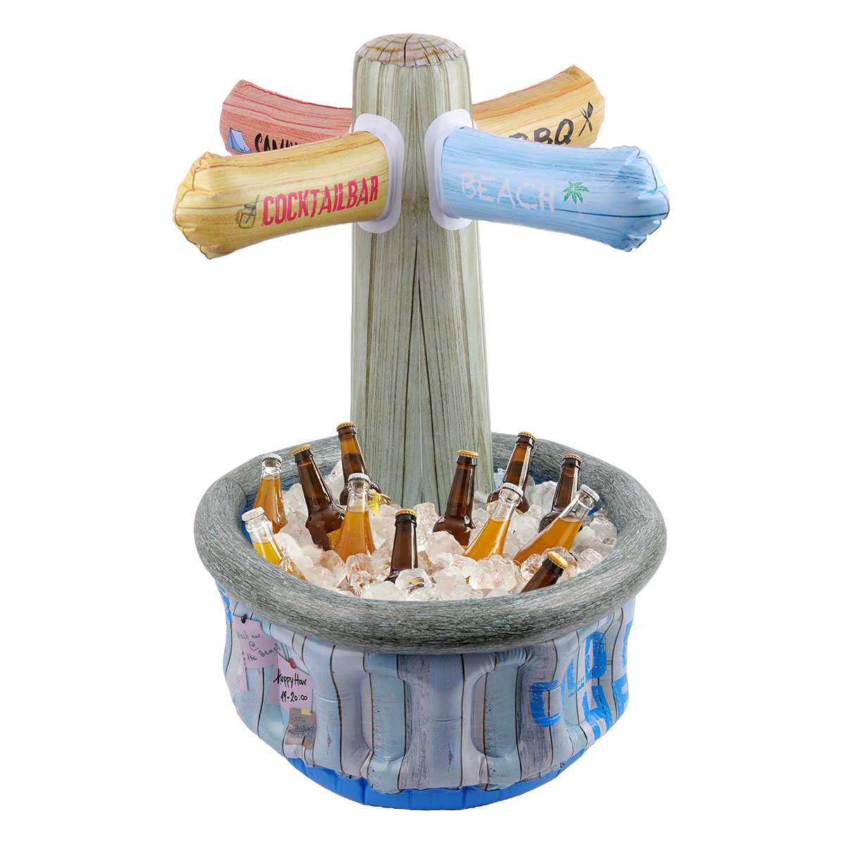 Drinkskøler oppustelig "Cold drinks here"