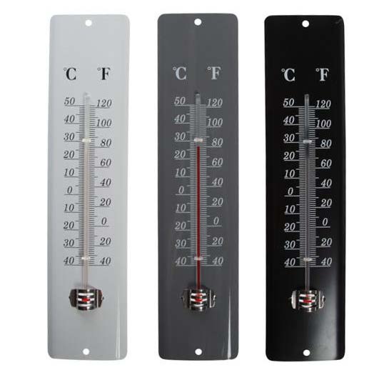 Termometer H29,5cm. assorteret farver