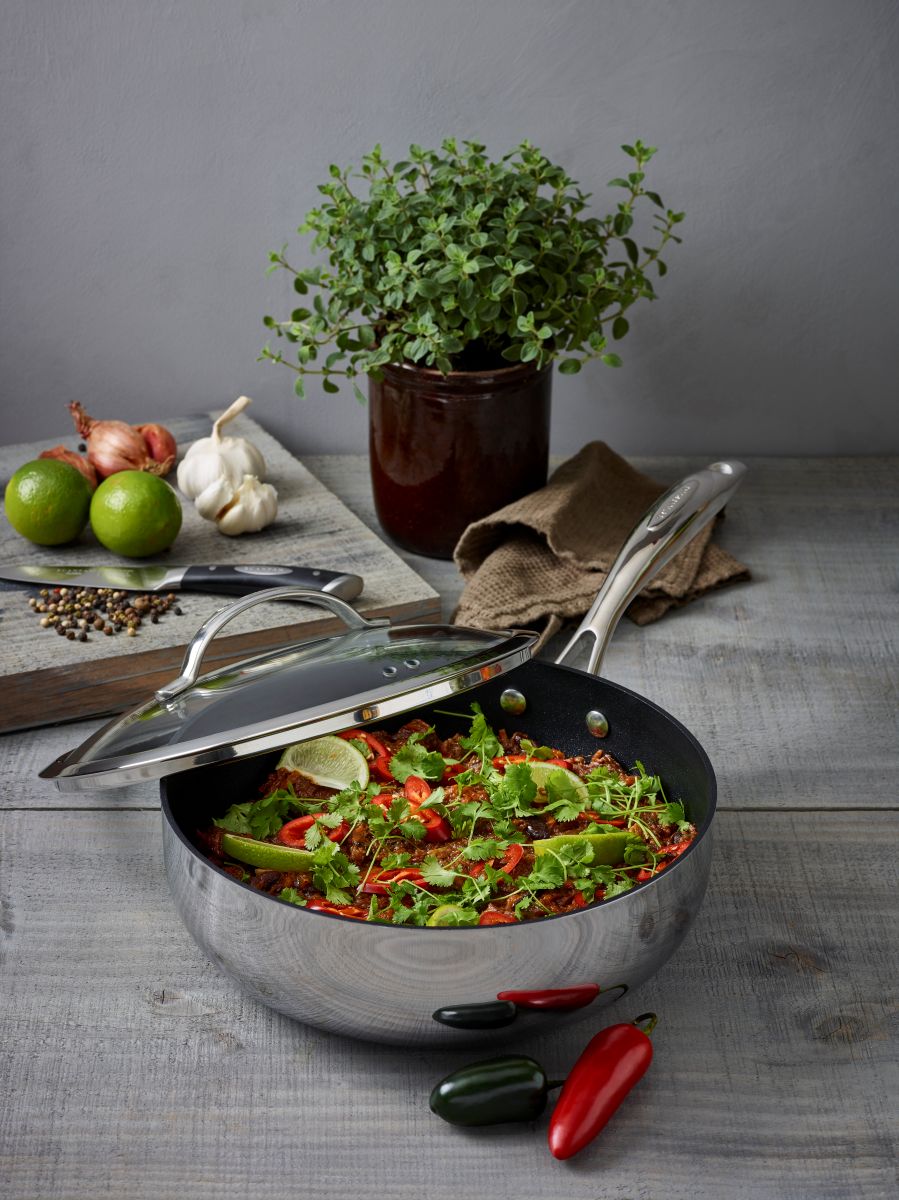 HaptIQ Sauteuse med låg 26 cm./3,7 L