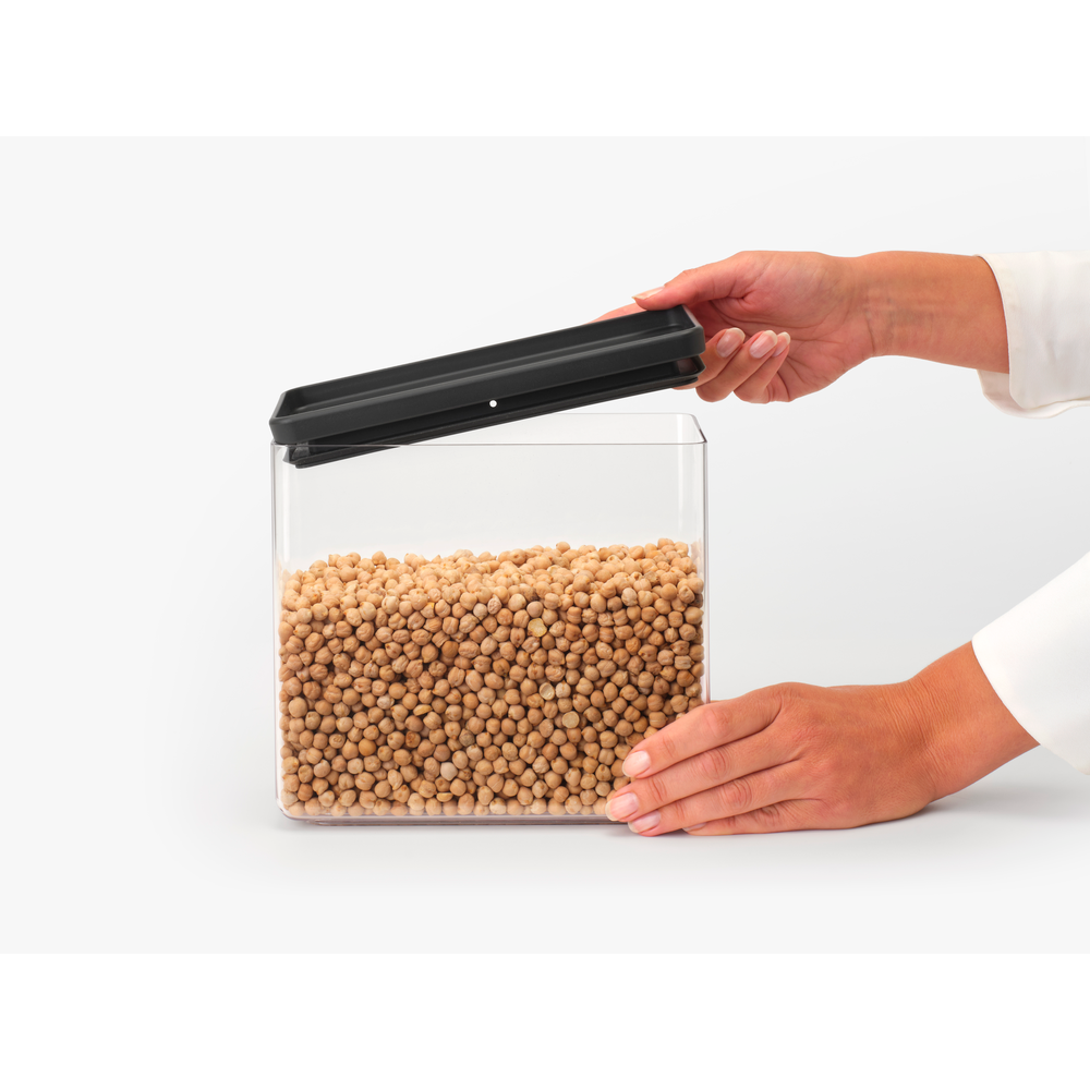 Brabantia Tasty+ Opbevaringsboks 3,5 L mørkegrå
