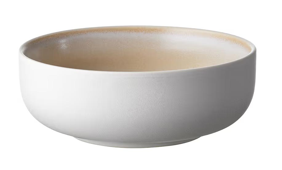 Studio Round North Skål Ø 15 cm. matte white/matte sand