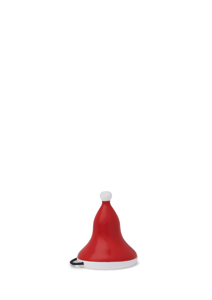 Kay Mini Nissehue Rød/Hvid Fig