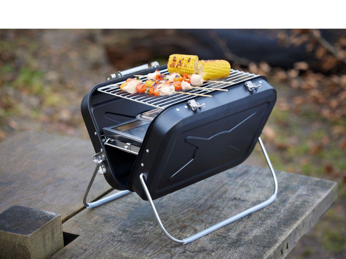 Xplore It Gasgrill 40x31,5x32 cm. sort