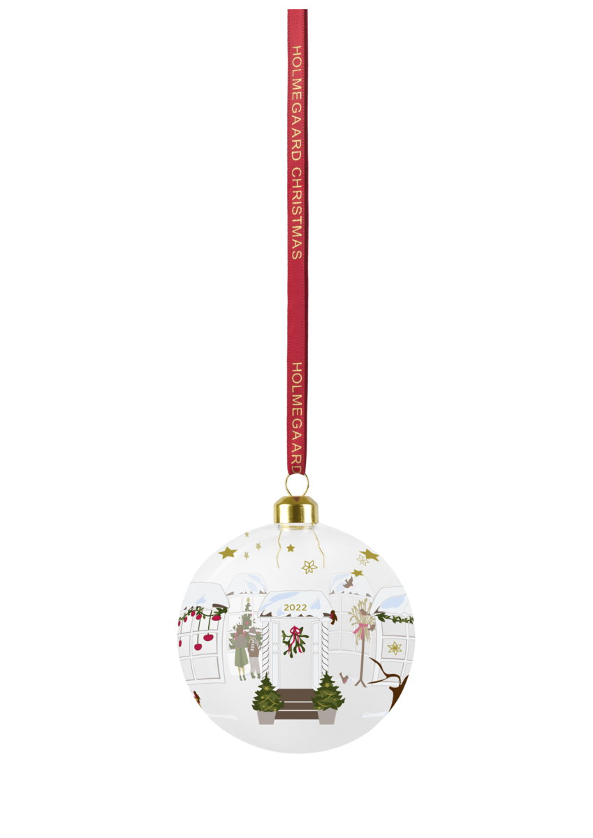 Holmegaard Christmas julekugle 2022 ø8 cm