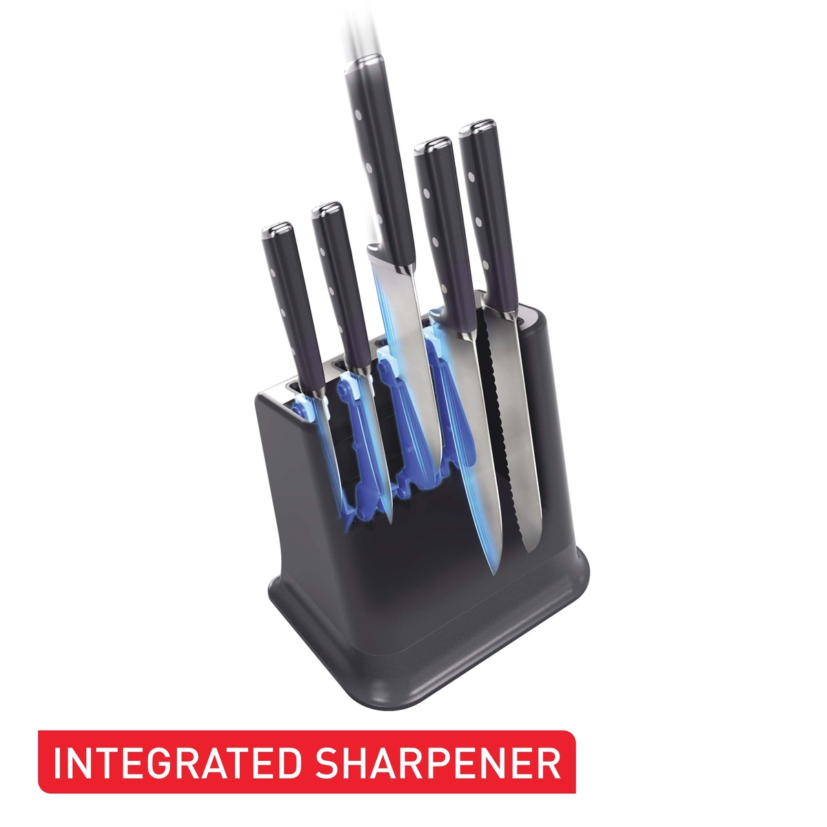 Tefal EverSharp Pro Knivblok med 5 knive 