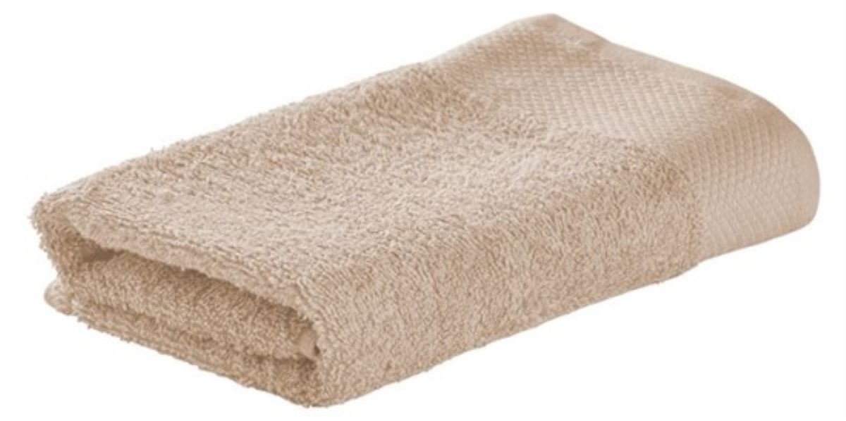 Håndklæde 50x100cm natural sand