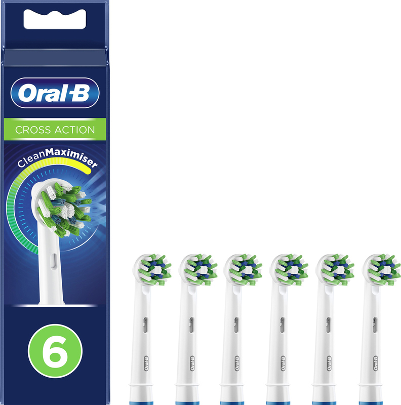 Oral B løse børster Cross Action 6 stk.