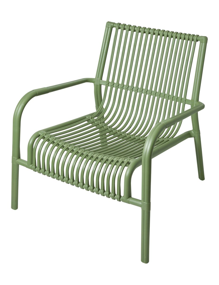 Joe Loungestol plast grøn