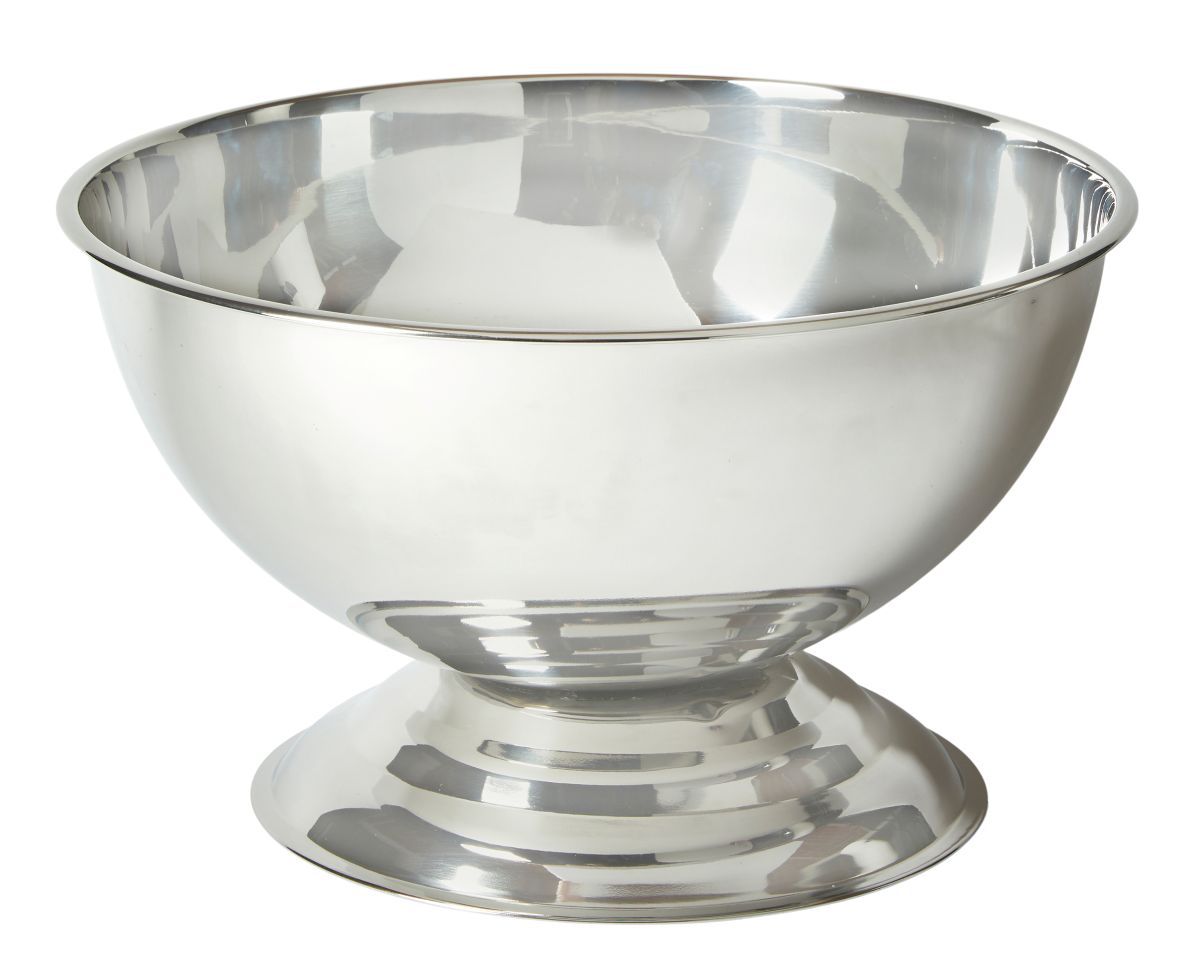 Champagnebowle Ø40 cm rustfrit stål