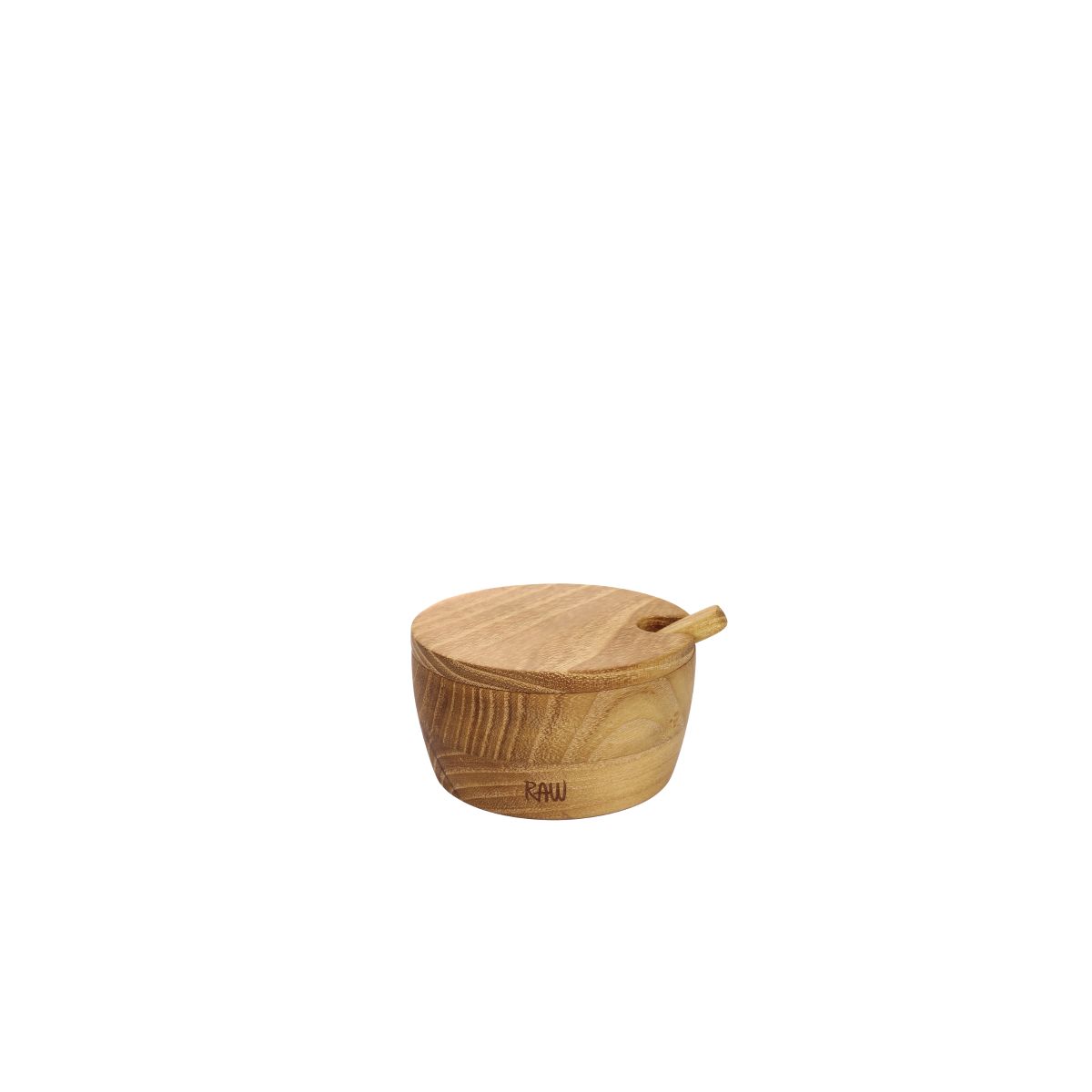 Raw Saltkar med låg og ske teak