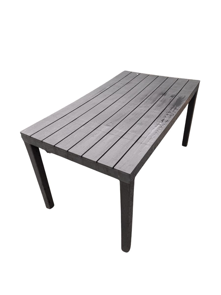 Sumatra Havebord Pl. Antrasit 138x78 cm.