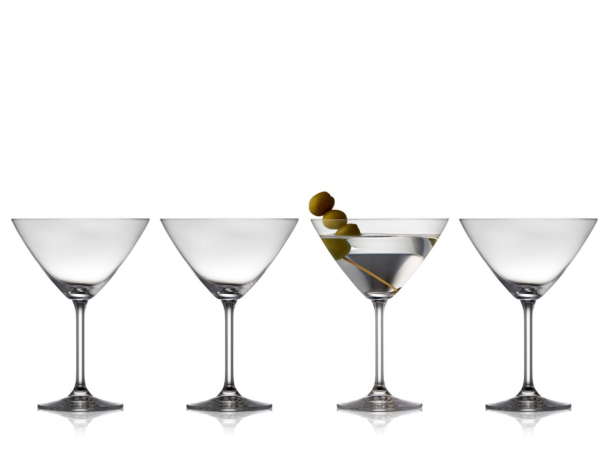 Lyngby Juvel martiniglas 28 cl. 4 stk.