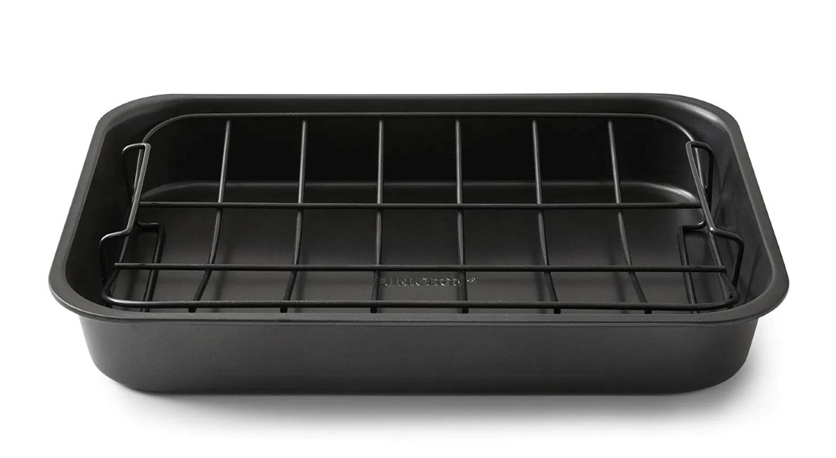 Bradepande med rist 39x28x6 cm.