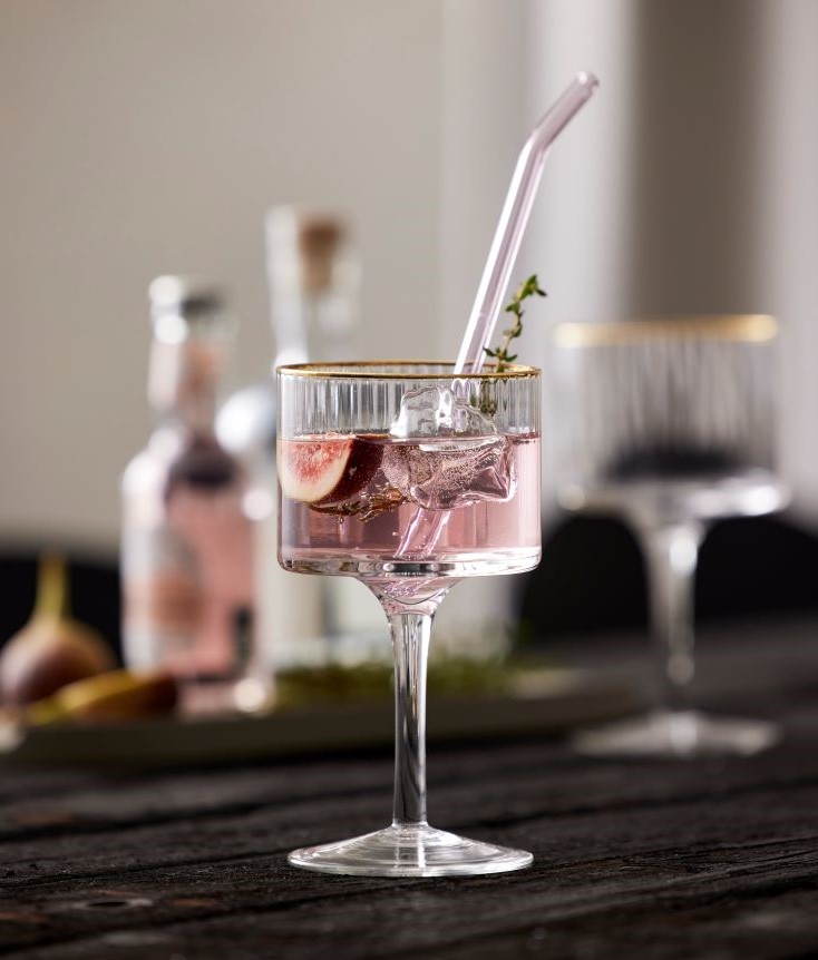 Gin & tonic-glas Palermo Gold 32 cl 4 stk