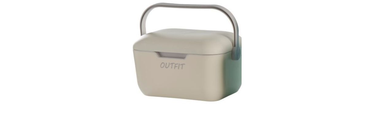 Outfit Køleboks 5 L råhvid