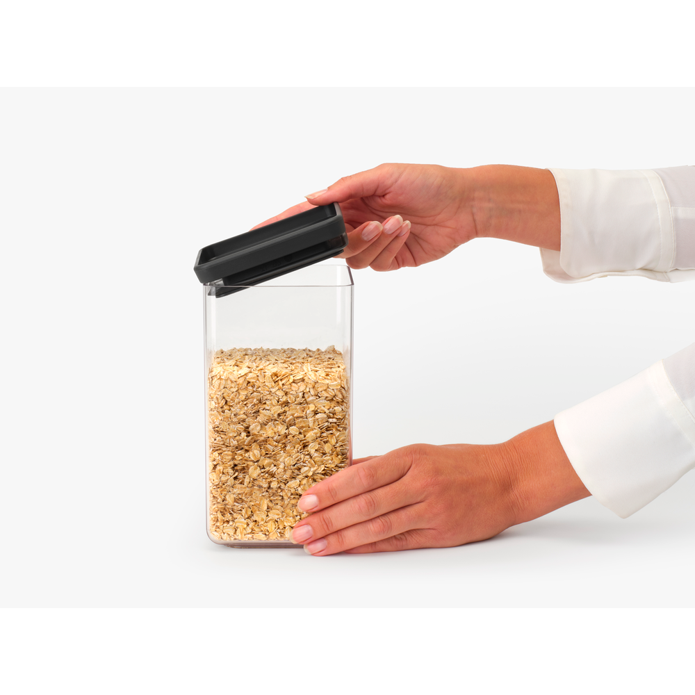 Brabantia Tasty+ Opbevaringsboks 1,6 L mørkegrå