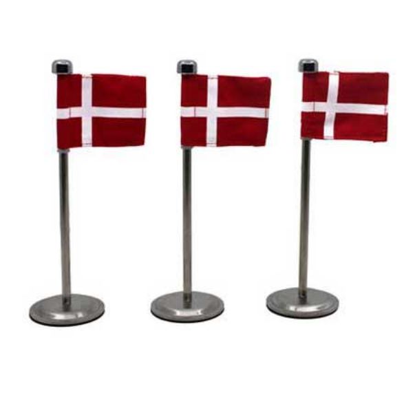 Bordflag dannebrog 3-pak