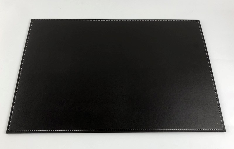 Da'core Dækkeserviet PU fake læder hård mørk brun 30x45 cm