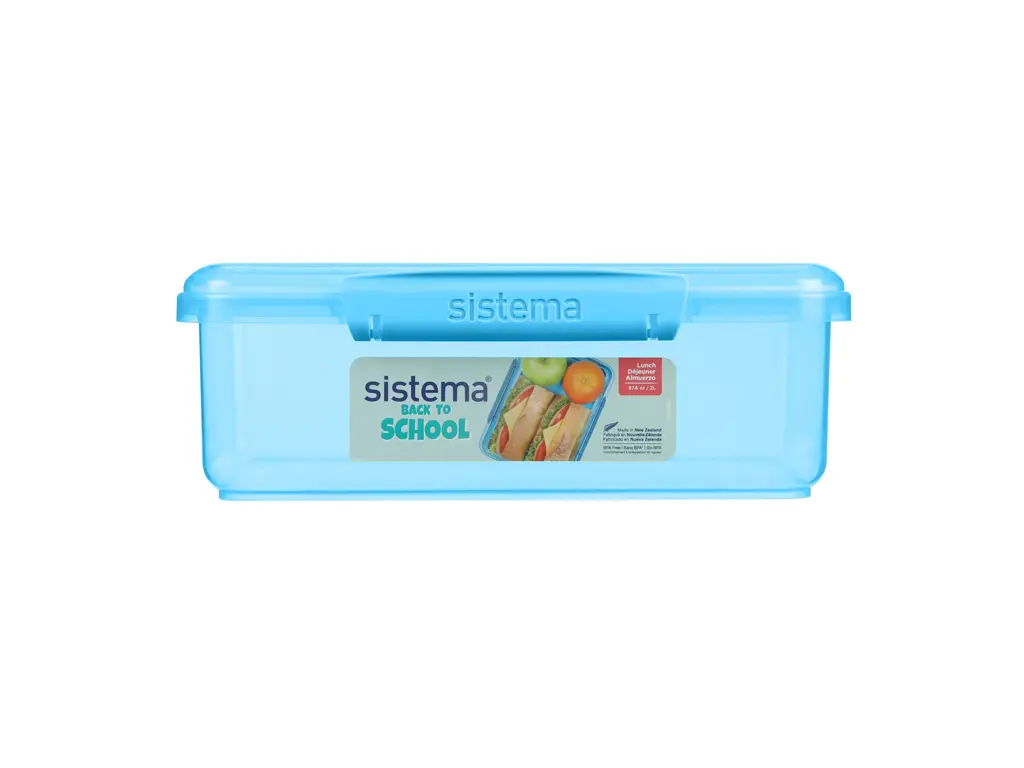 Sistema Lunch Madkasse 2L blå